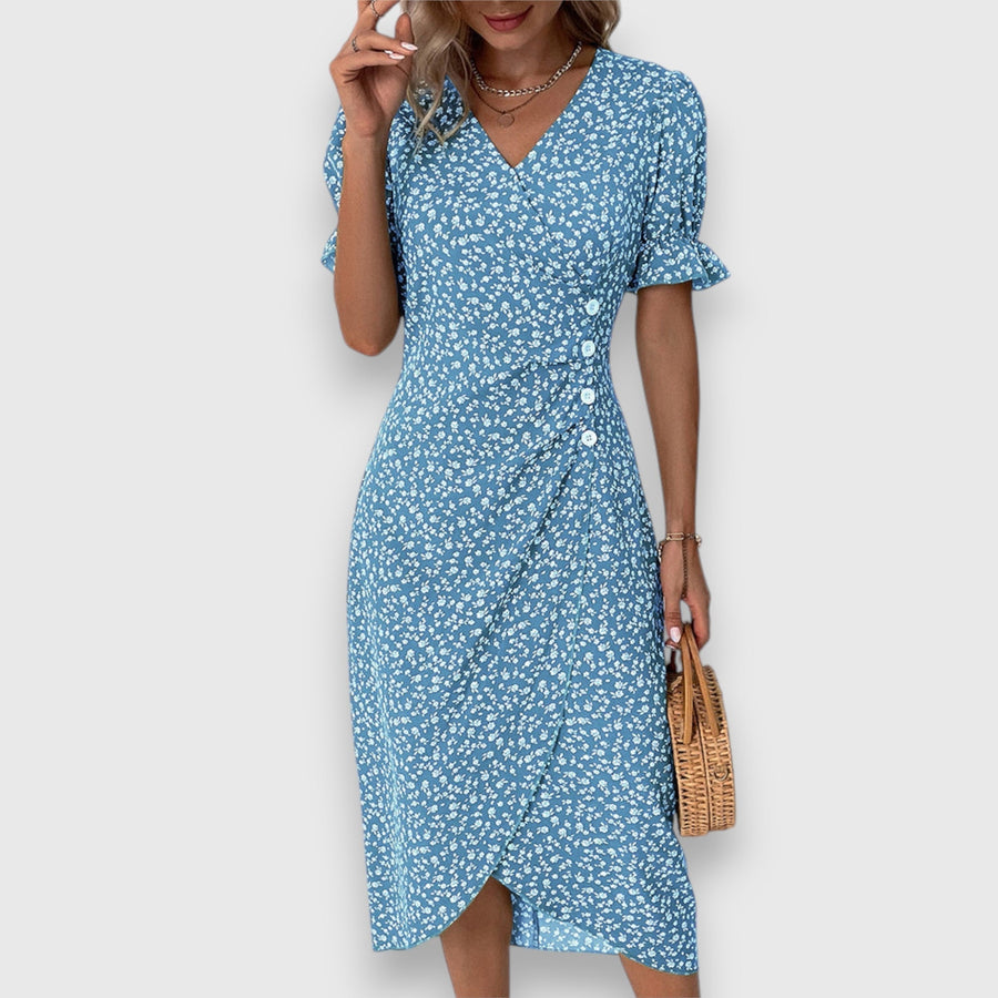 Tessina – Elegantes Blumenkleid