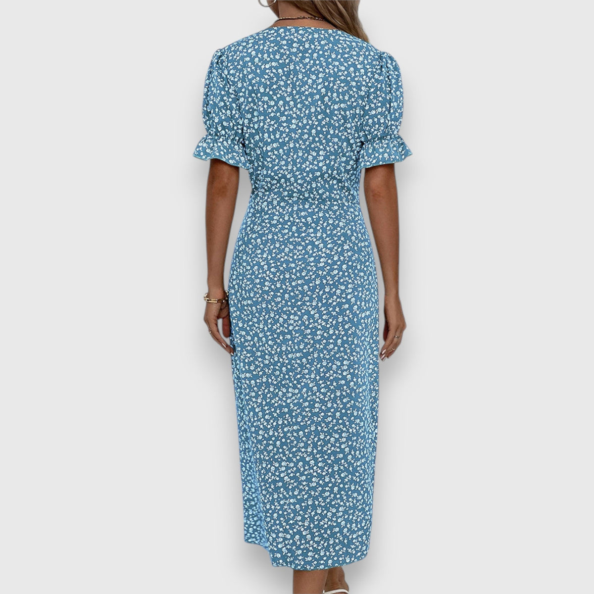 Tessina – Elegantes Blumenkleid