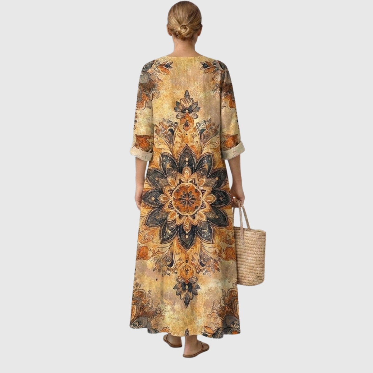Dora™ | Blumenkleid Natürliche Eleganz