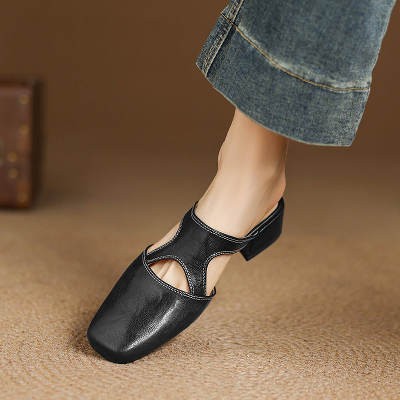 Dessa | Echtes Leder Mules