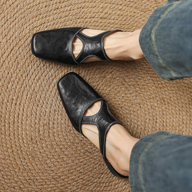 Dessa | Echtes Leder Mules