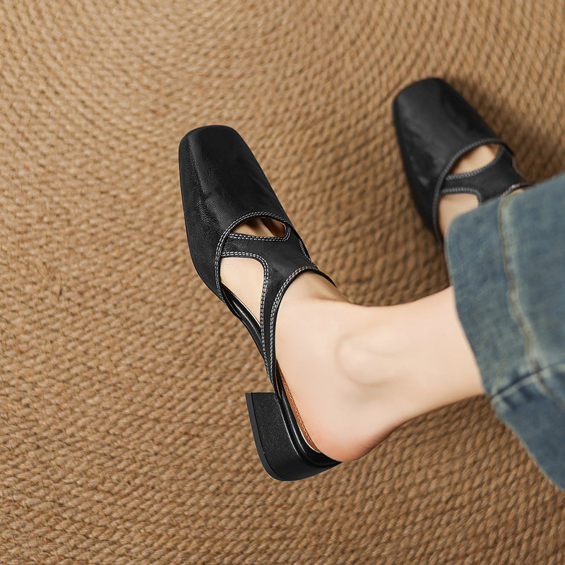 Dessa | Echtes Leder Mules