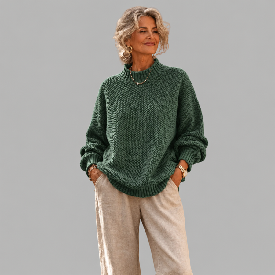 Barbara™ | Gestrickter Pullover