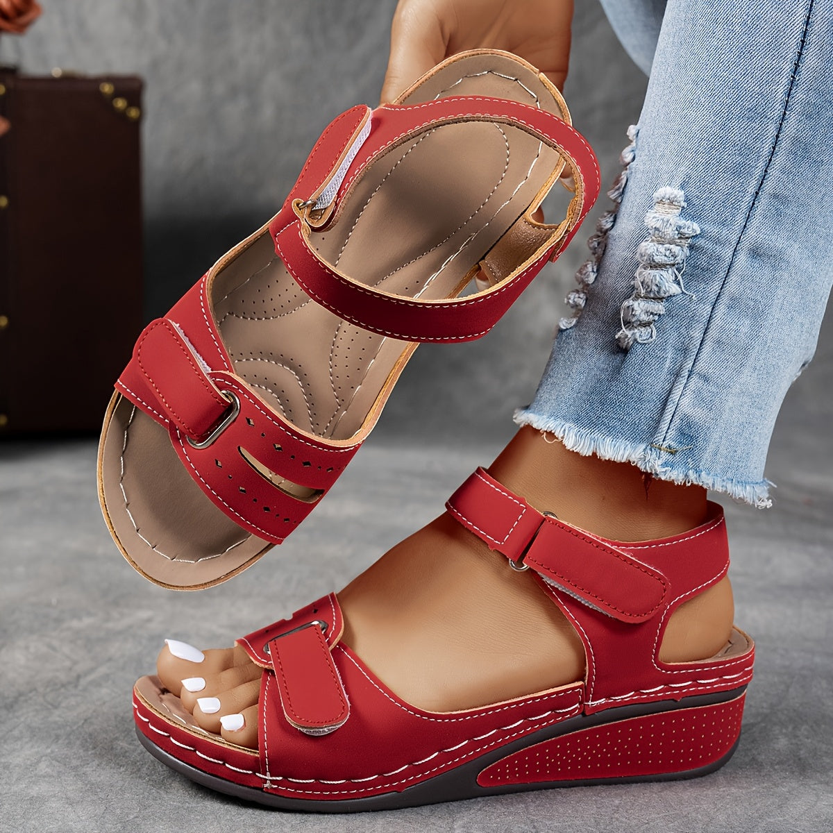 Janet | Orthopädische Komfort-Flex-Sandalen