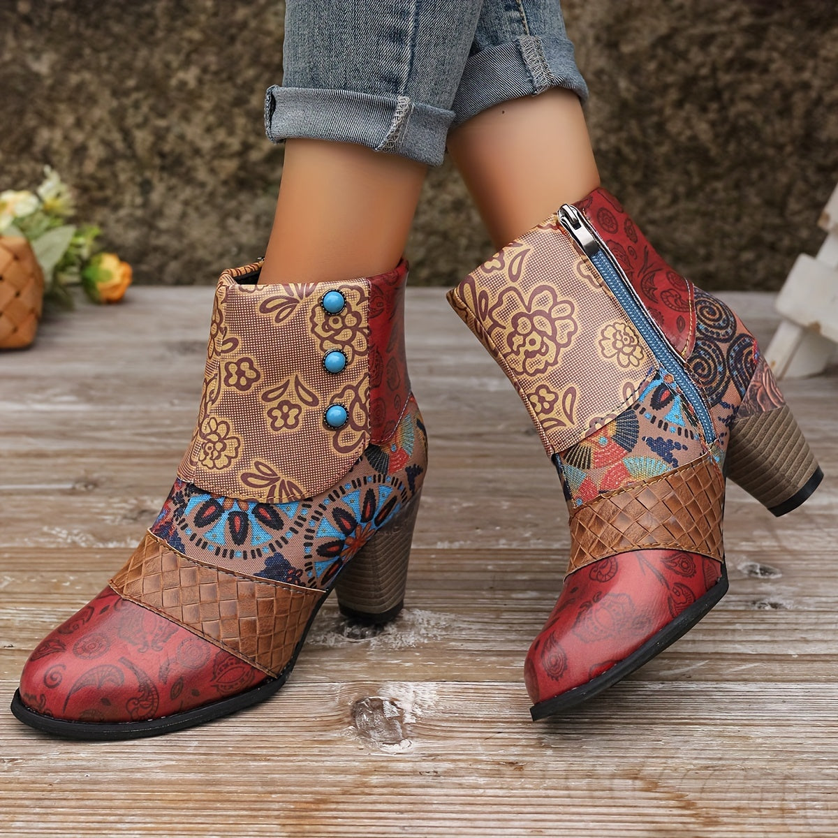 Edith™ Orthopädische Stiefeletten