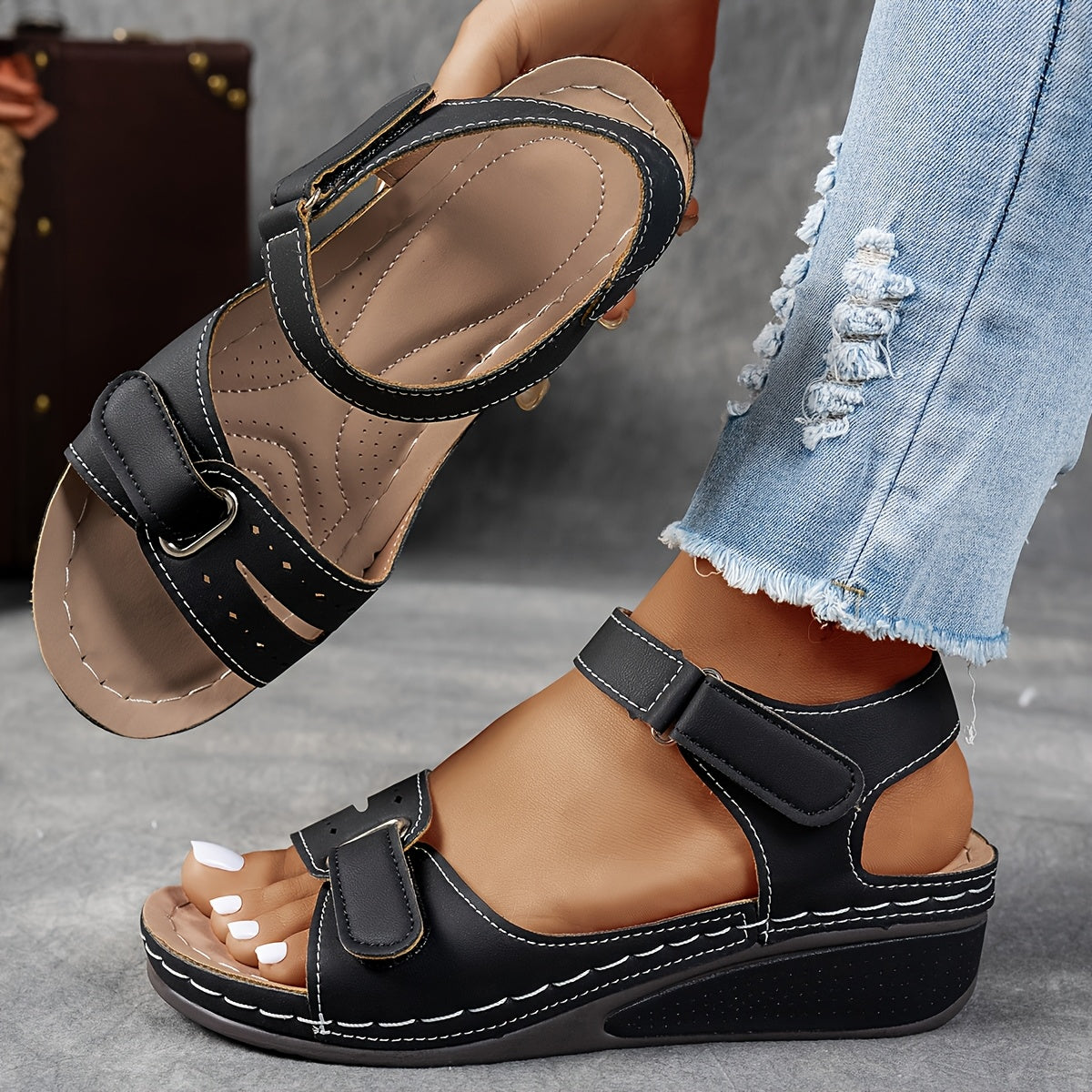 Janet | Orthopädische Komfort-Flex-Sandalen