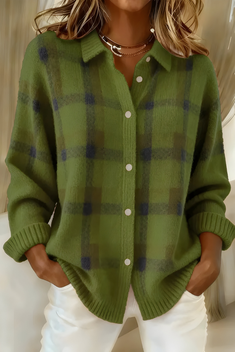 Bernadette | Kariertes Vest