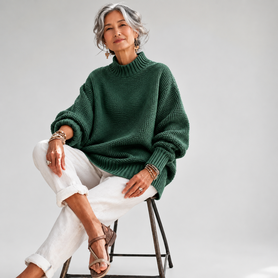 Barbara™ | Gestrickter Pullover