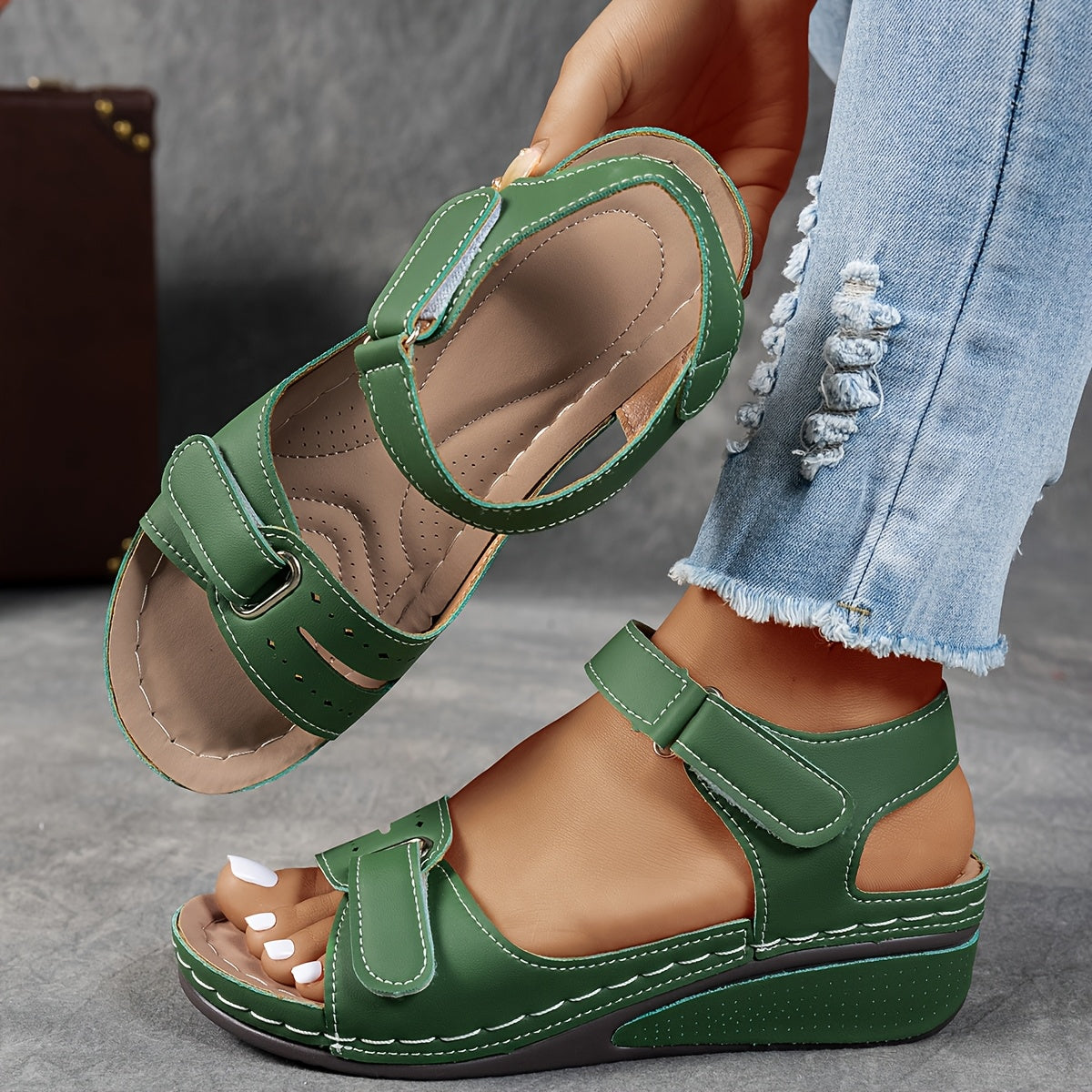 Janet | Orthopädische Komfort-Flex-Sandalen
