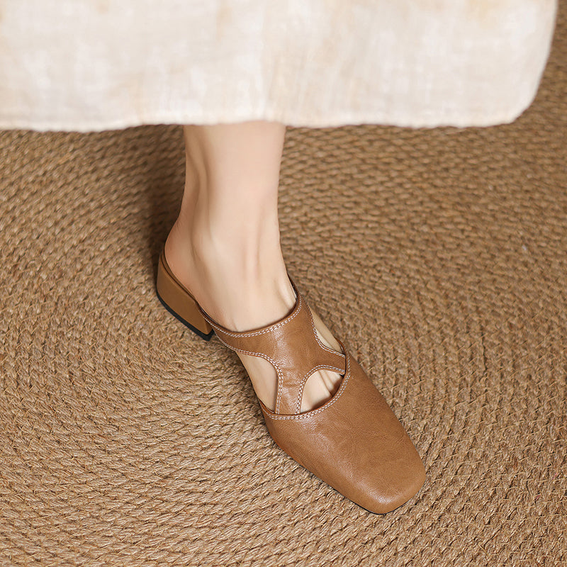 Dessa | Echtes Leder Mules