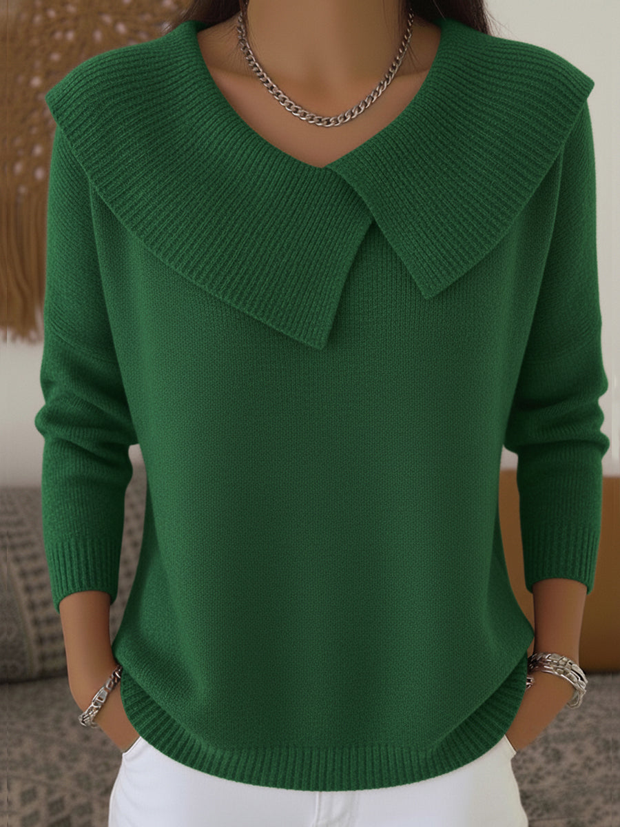 Josien | Warmer Pullover mit weichem Kragen