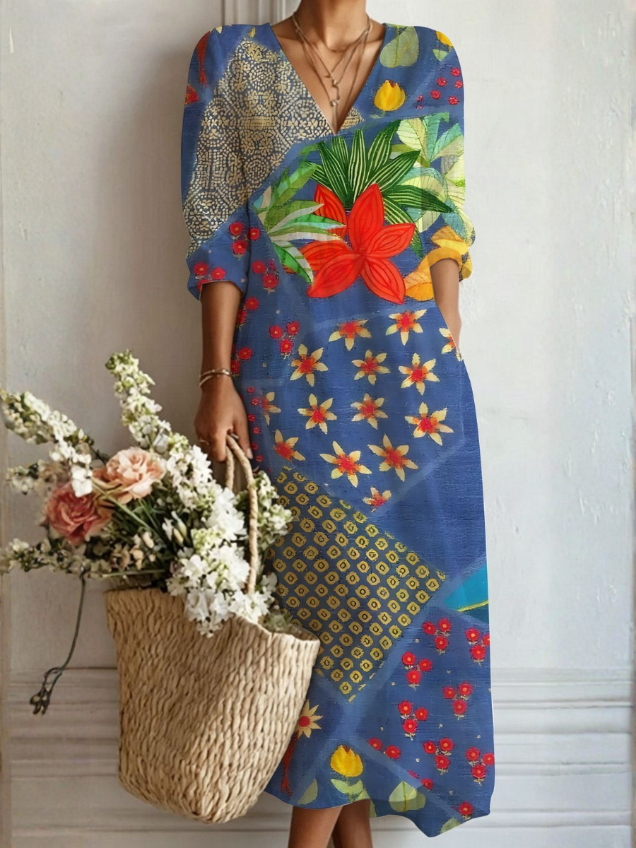 Bohemian Langkleid