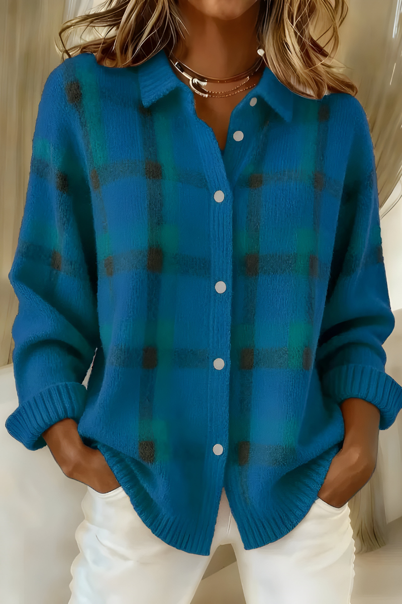 Bernadette | Kariertes Vest