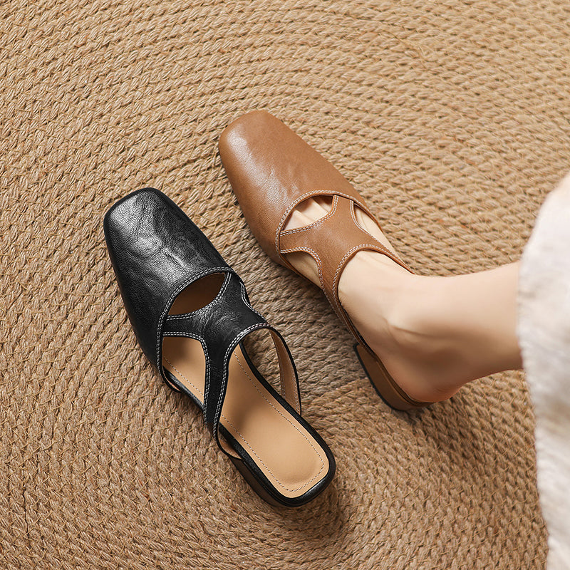 Dessa | Echtes Leder Mules