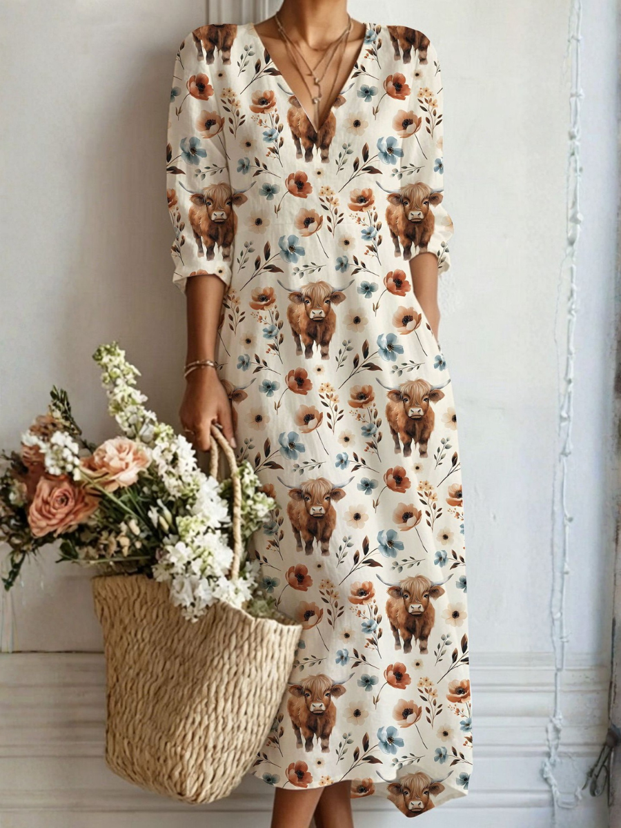 Bohemian Langkleid