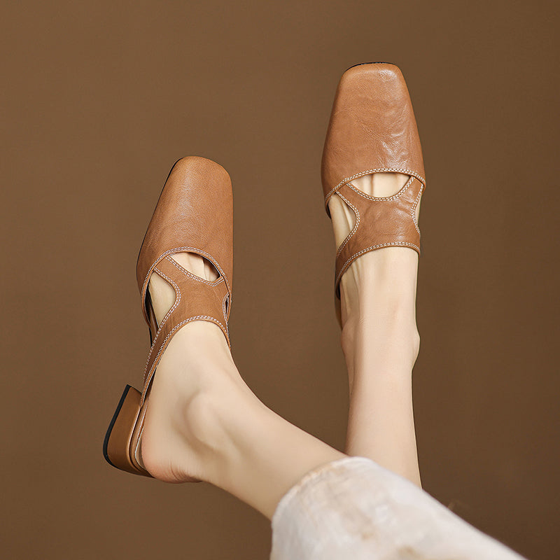 Dessa | Echtes Leder Mules