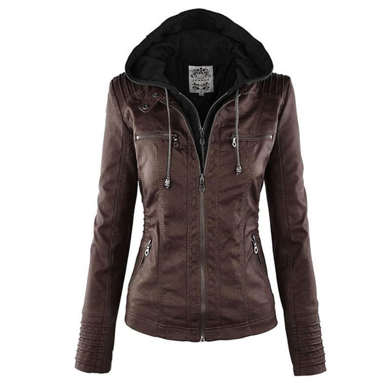 Kayla I Lederjacke