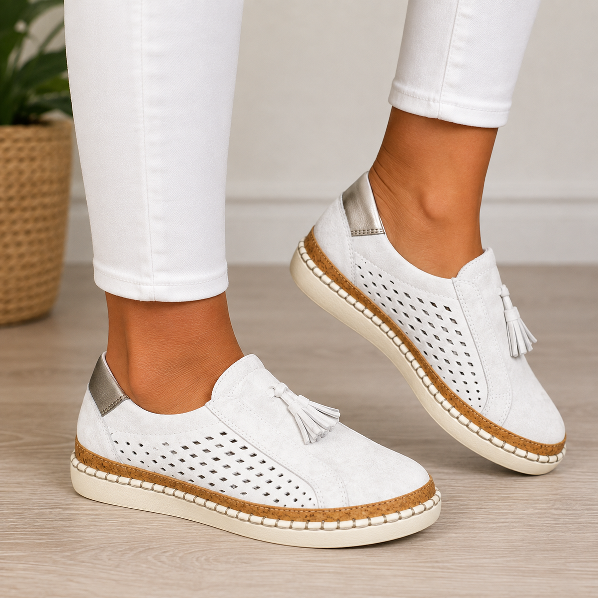 Hannah - Gepolsterte Slip-On Loafers Judith