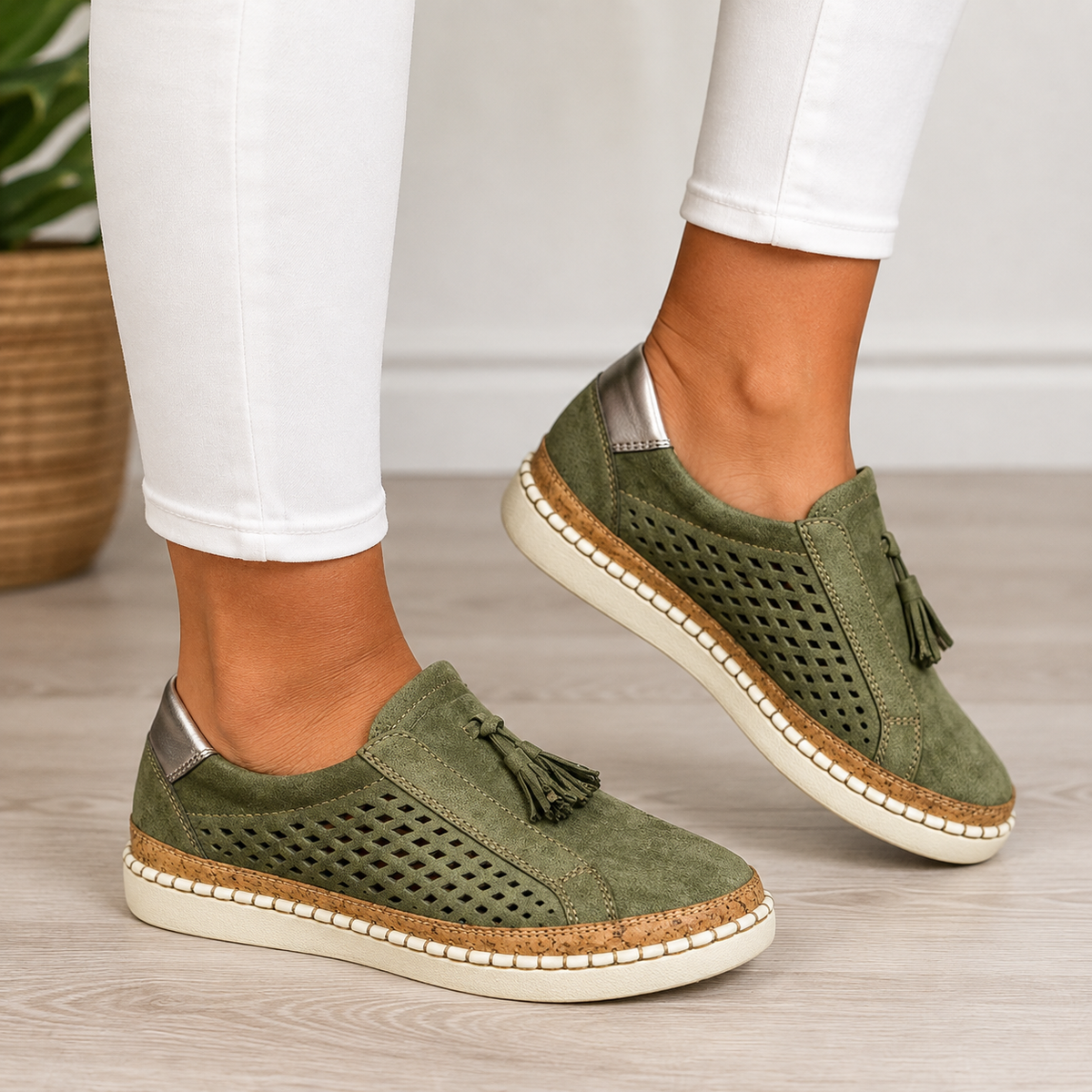 Hannah - Gepolsterte Slip-On Loafers Judith