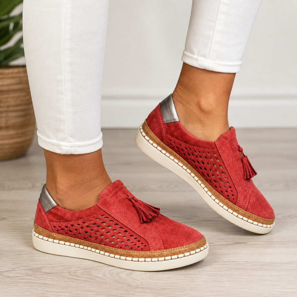 Hannah - Gepolsterte Slip-On Loafers Judith