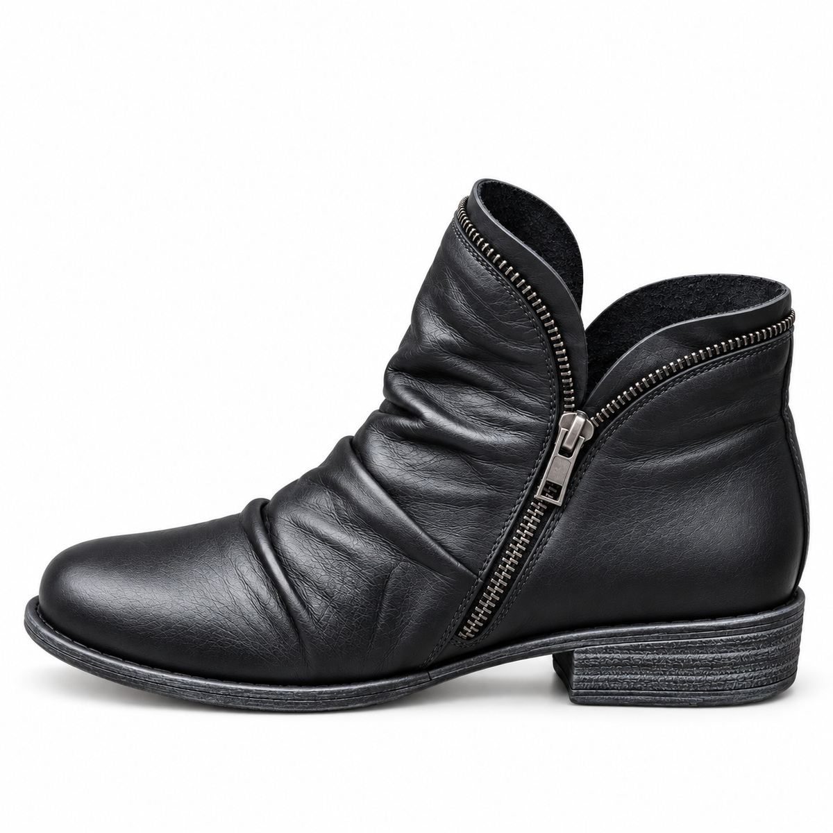 Damen Bequeme Niedrige Stiefel