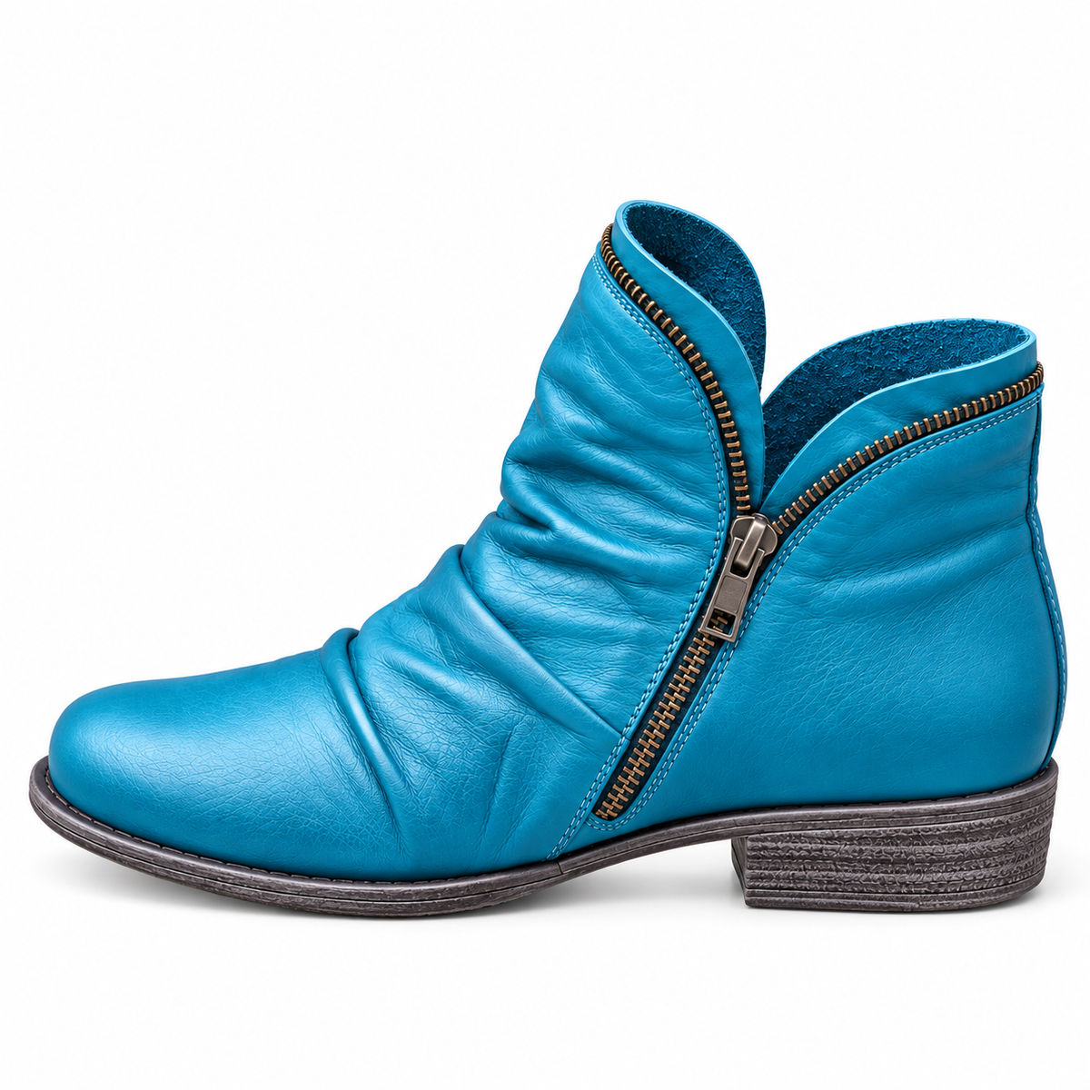 Damen Bequeme Niedrige Stiefel