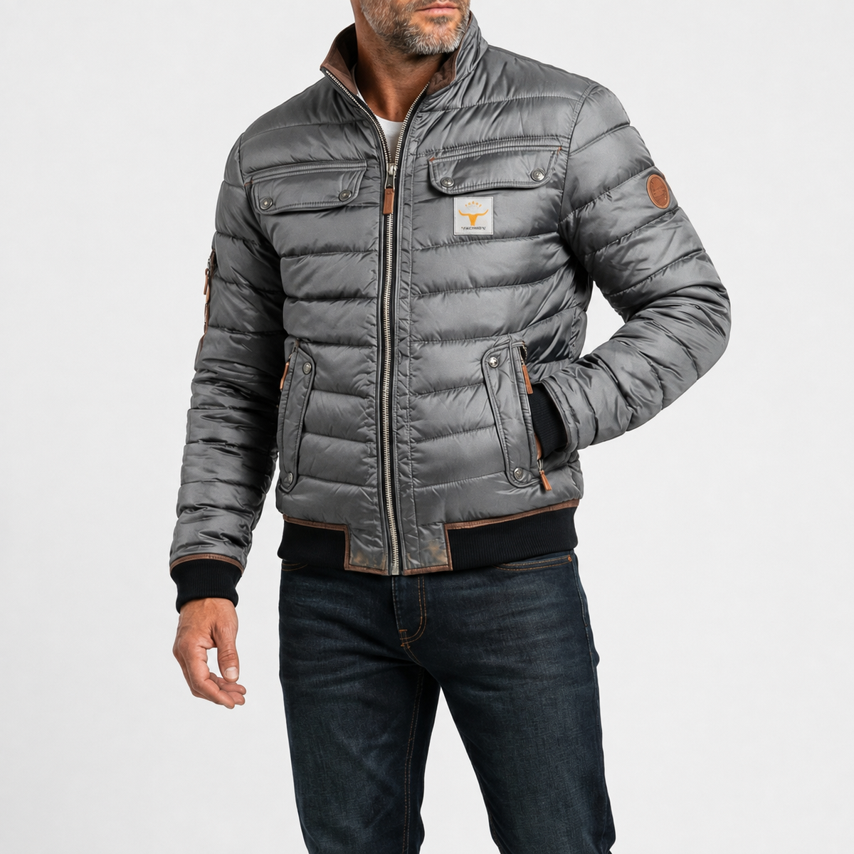 Russell | Vintage-Übergangsjacke