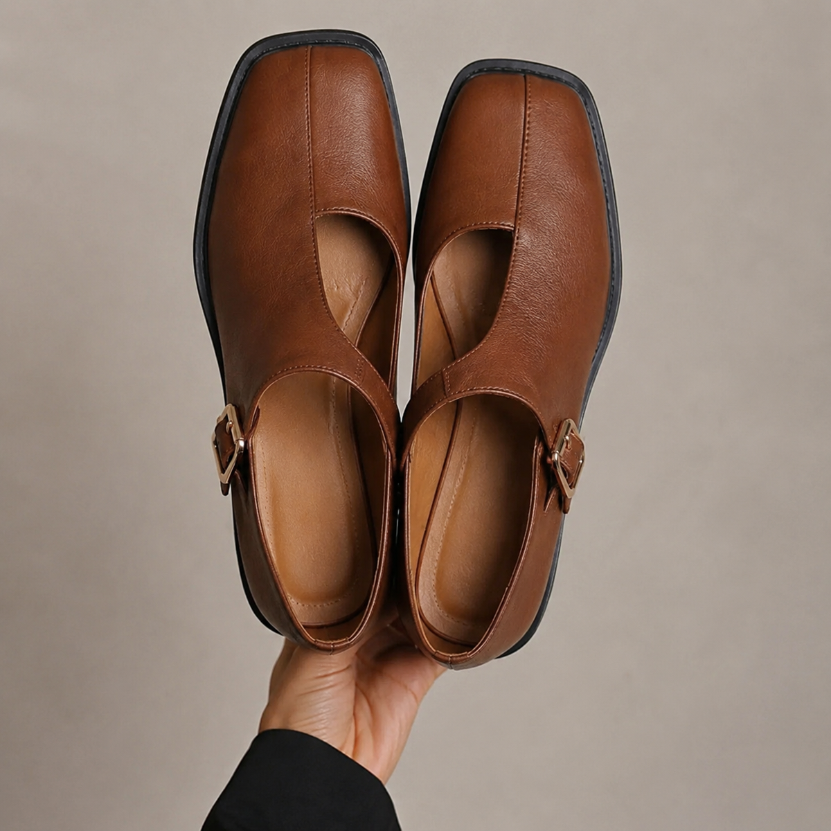 Rosalie | Komfort Leder Ballerinas