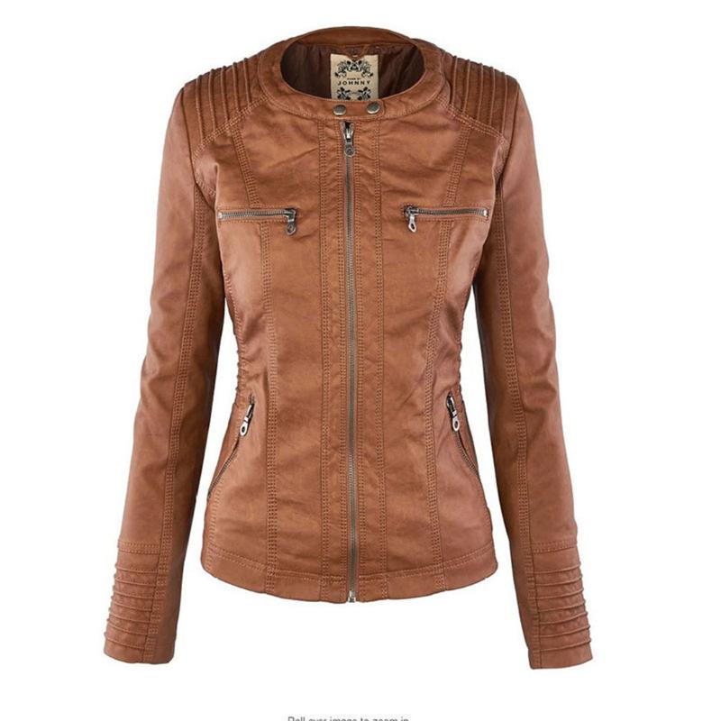 Kayla I Lederjacke