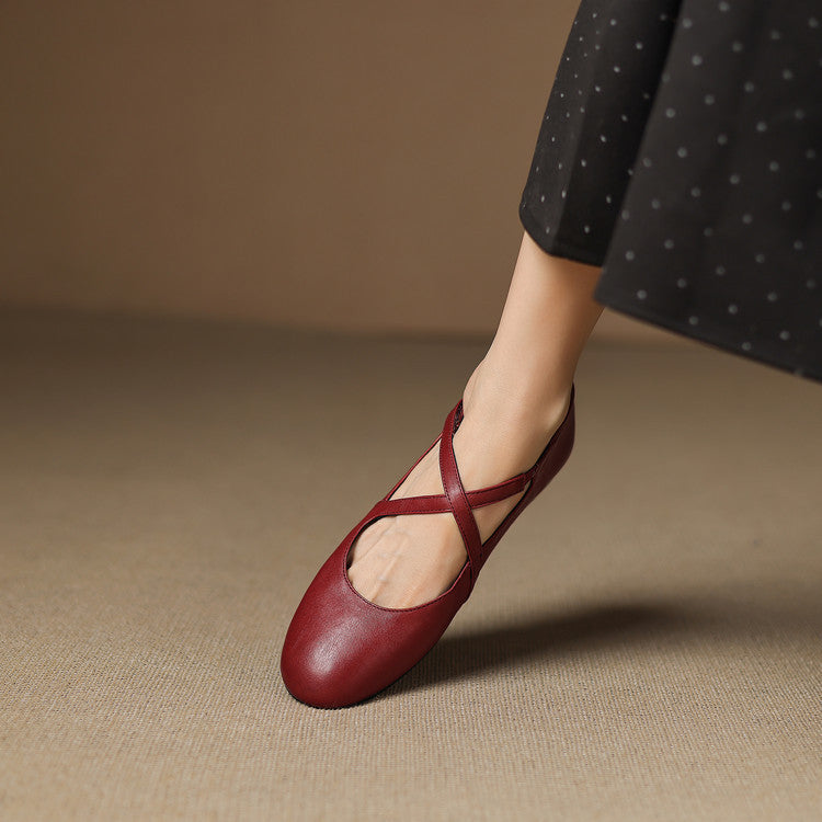 Zeor | Echtes Leder Ballerinas