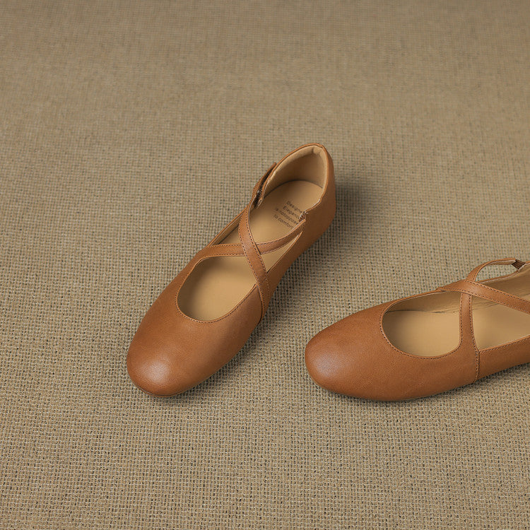 Zeor | Echtes Leder Ballerinas