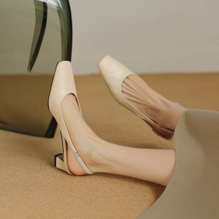 Ersa | Echtes Leder Slingbacks