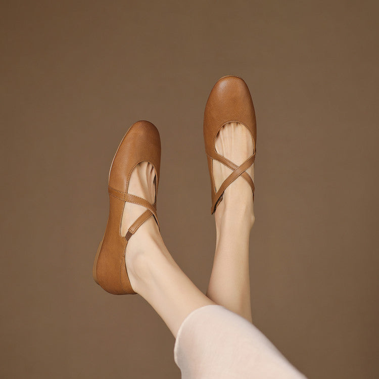 Zeor | Echtes Leder Ballerinas