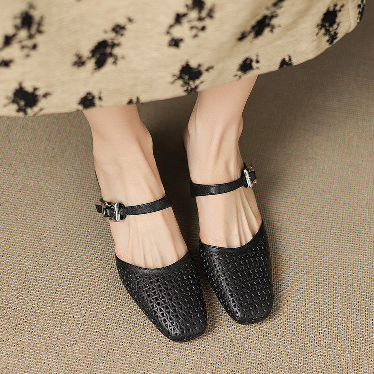 Nilda | Echtes Leder Mules