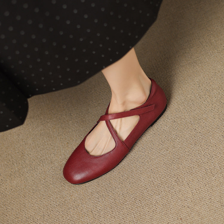 Zeor | Echtes Leder Ballerinas