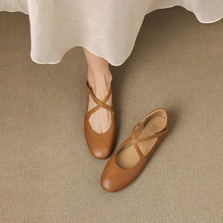 Zeor | Echtes Leder Ballerinas