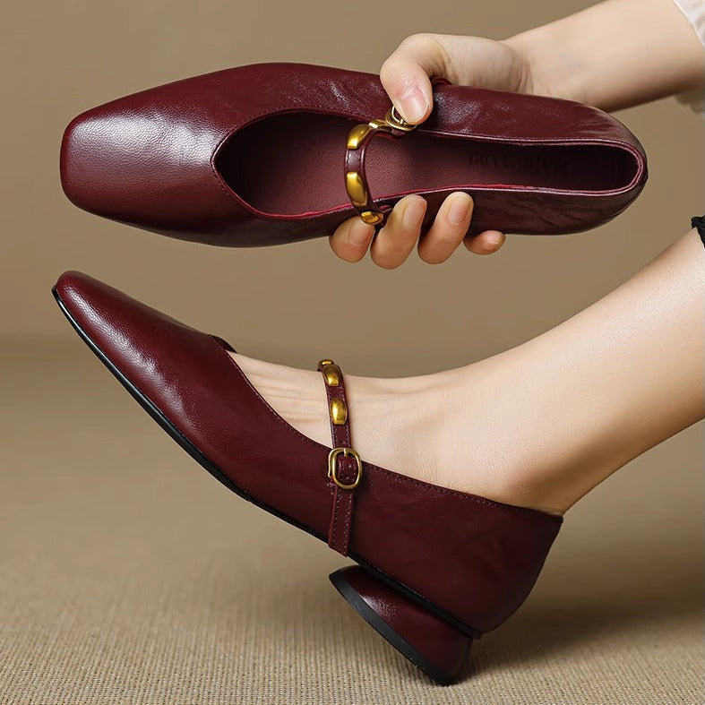 Zyra | Echtes Leder Ballerinas