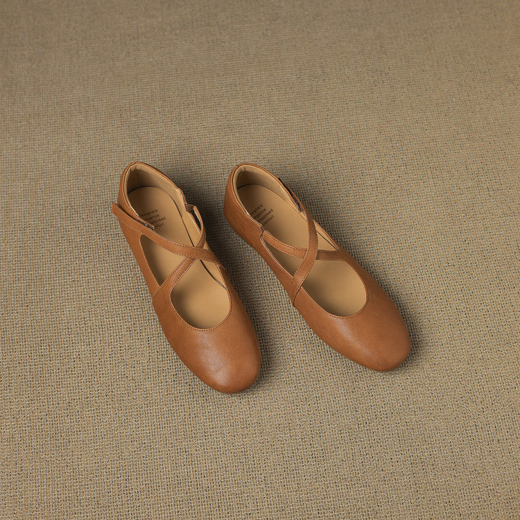 Zeor | Echtes Leder Ballerinas