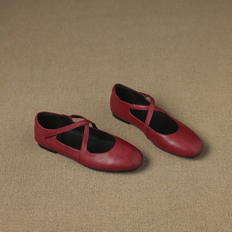 Zeor | Echtes Leder Ballerinas