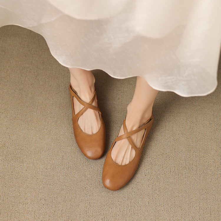 Zeor | Echtes Leder Ballerinas
