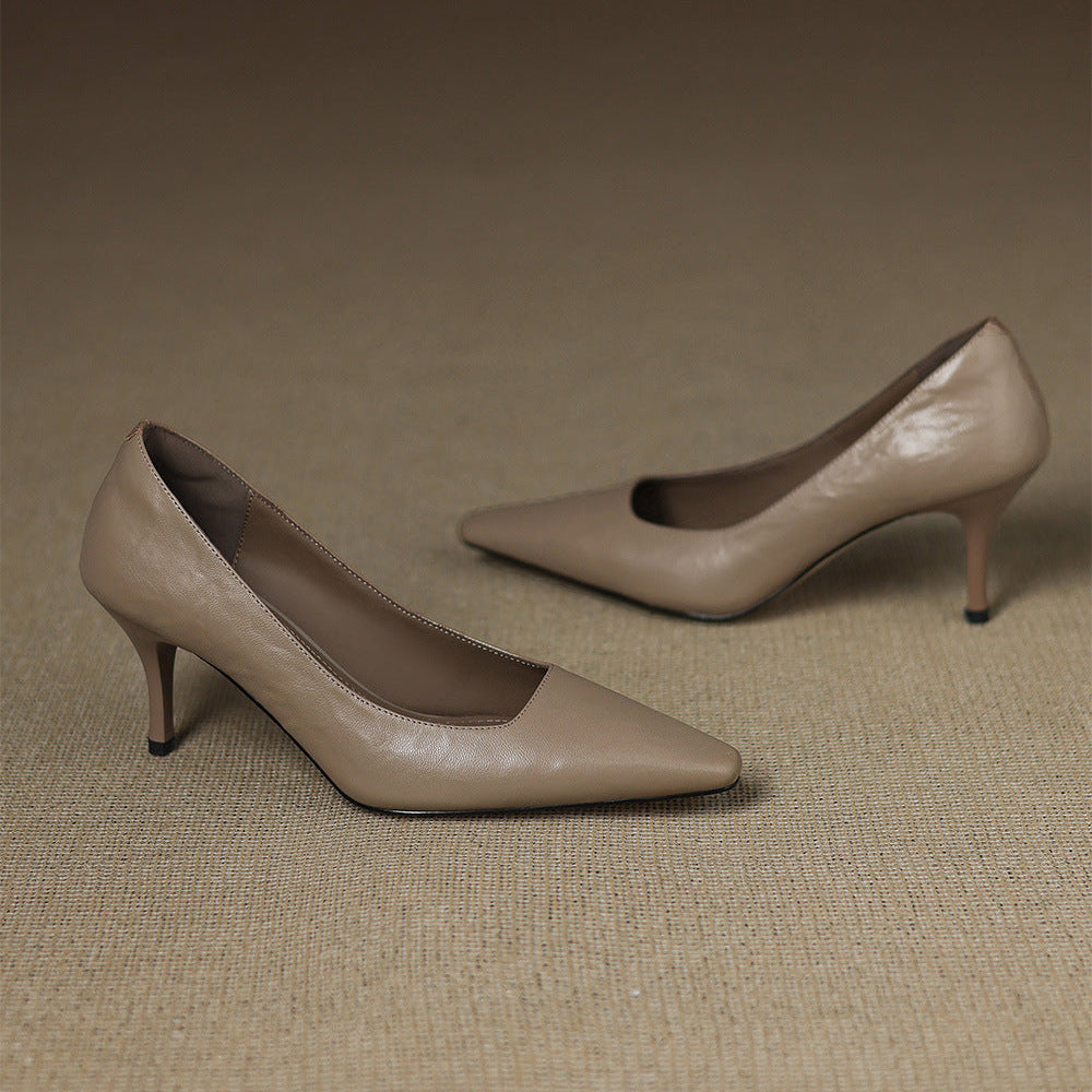 Zala | Echtes Leder Absatzschuhe