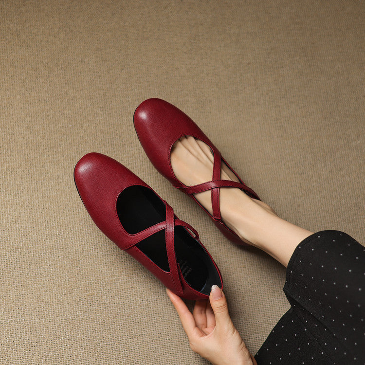 Zeor | Echtes Leder Ballerinas