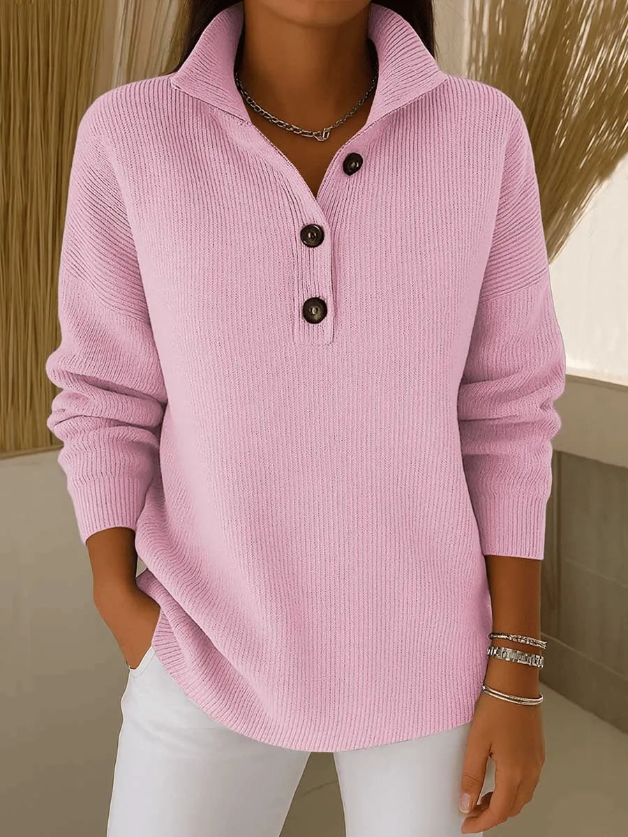 Jolanda | Poloshirt mit V-Ausschnitt