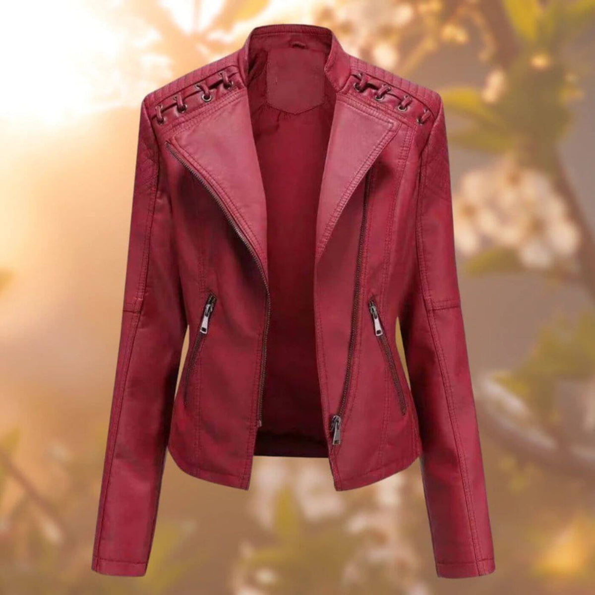 Ronja™ – Stilvolle Premium-Lederjacke