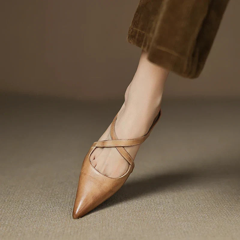 Aluna™ | Mules aus echtem Leder