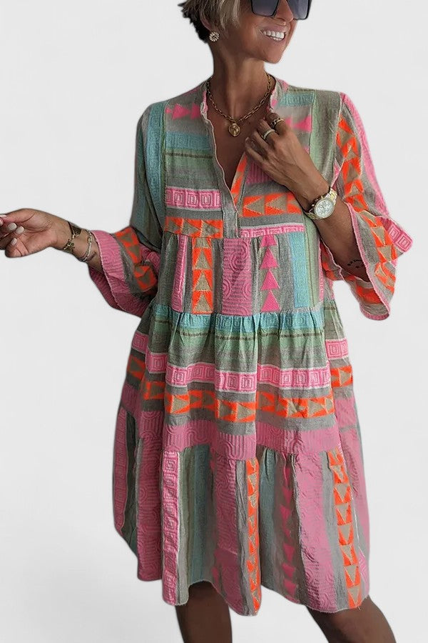 Gisara | Bequemes Boho-Kleid