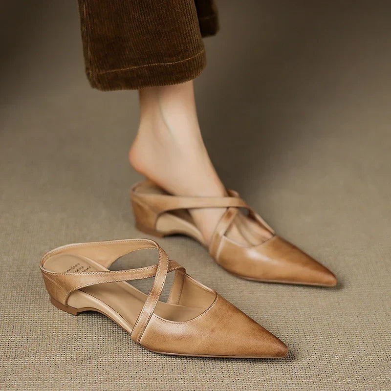 Aluna™ | Mules aus echtem Leder