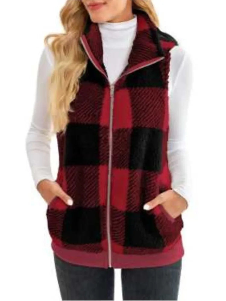Nina™ - Ärmellose Strickjacke für Damen