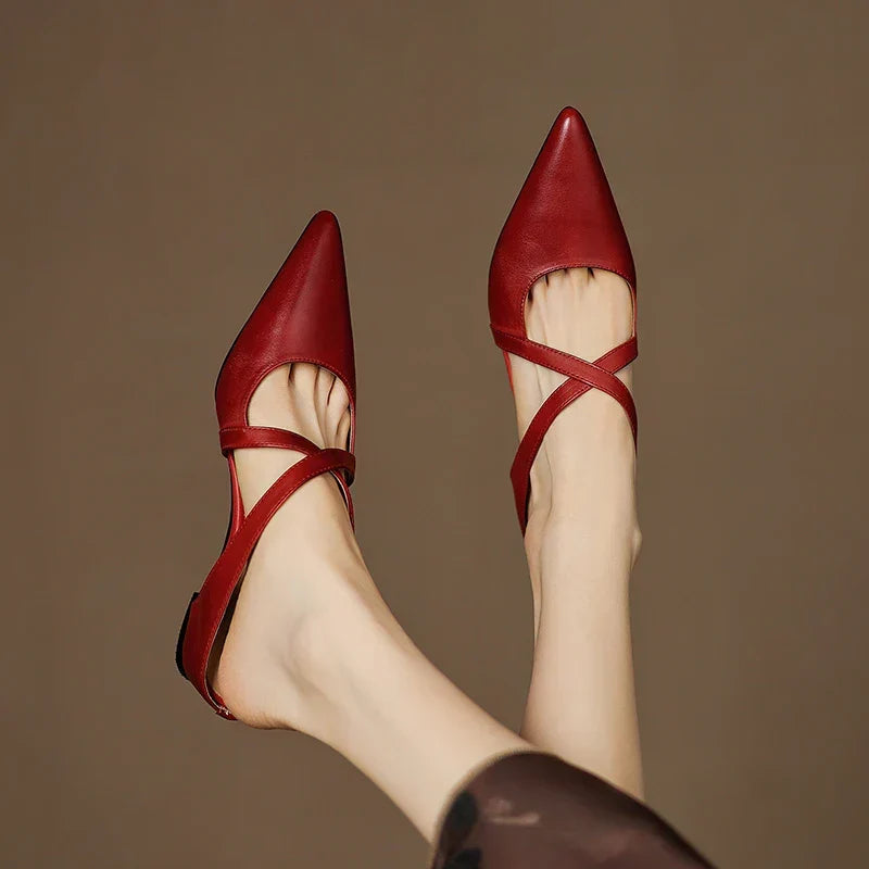 Aluna™ | Mules aus echtem Leder