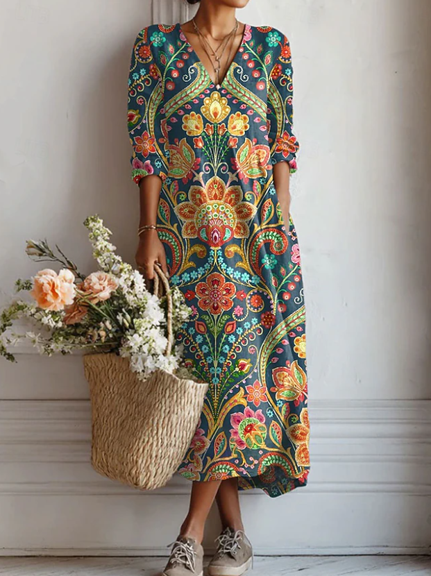 Bohemian Maxikleid